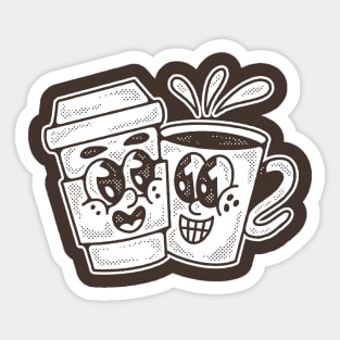 Coffee Buddy Sticker